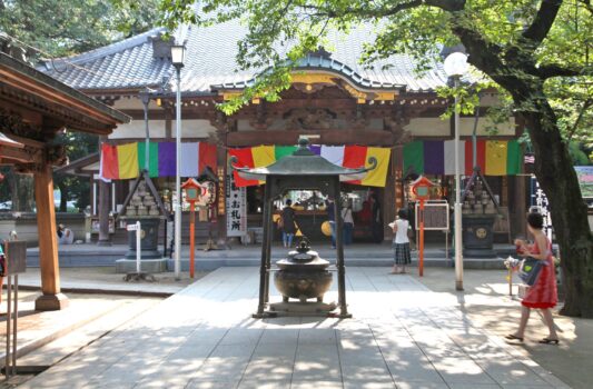 夏の川越　「蓮馨寺」　夏の埼玉の風景