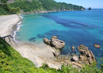 夏の三陸海岸　岩手の風景