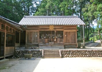 河合神社　岐阜の風景