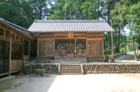 河合神社　岐阜の風景