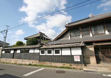 桜川市真壁の古い町並み　茨城の伝統的な町並み　茨城の風景