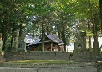 長野阿蘇神社　熊本の風景