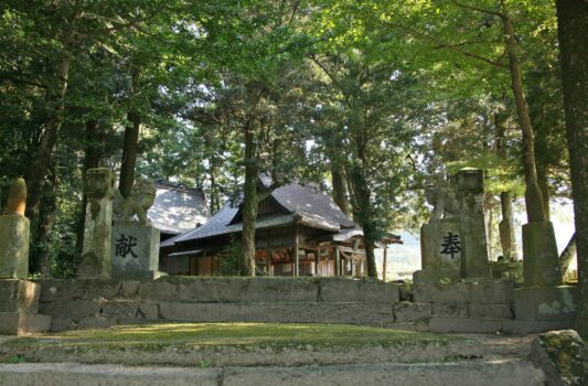 長野阿蘇神社　熊本の神社　熊本の風景