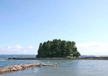 夏の能登半島の風景　夏の石川の風景