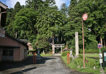 古麻志比古神社　能登半島の神社　石川の風景