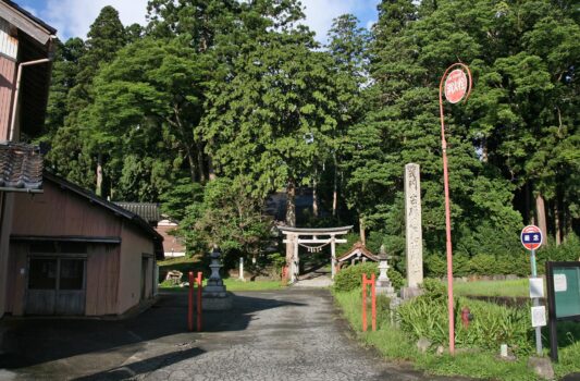 古麻志比古神社　能登半島の神社　石川の風景