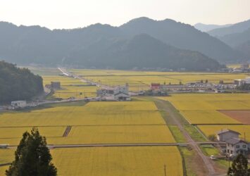 越前大野城から見る風景　福井の城　福井の風景