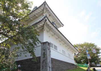 仙台城跡　宮城の城　宮城の風景