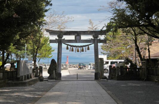 久礼八幡宮　土佐の風景　高知の風景