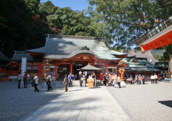 熊野那智大社　和歌山の風景