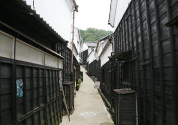 足助の町並み　愛知の古い町並み　愛知の風景