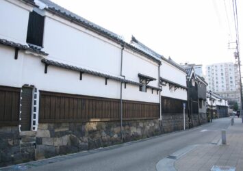 名古屋の町並み　愛知の伝統的な町並み　愛知の風景