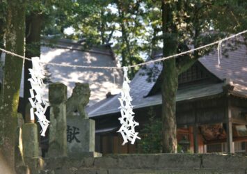 長野阿蘇神社　熊本の神社　熊本の風景