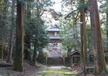 富田八幡宮　島根の神社　島根の風景