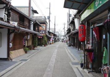 長浜の古い町並み　滋賀の風景