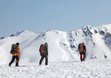 春の立山　春の富山の風景