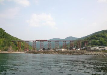 旧余部鉄橋のある風景　兵庫の風景