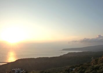 夕暮れの室戸岬の絶景　高知の風景