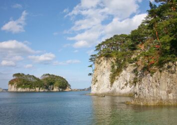 浄土ヶ浜の風景　岩手の風景