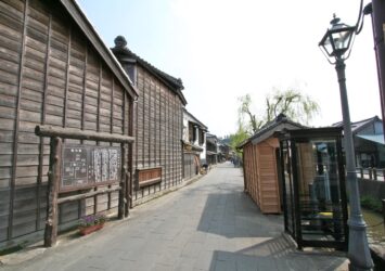 佐原の町並み　千葉の風景