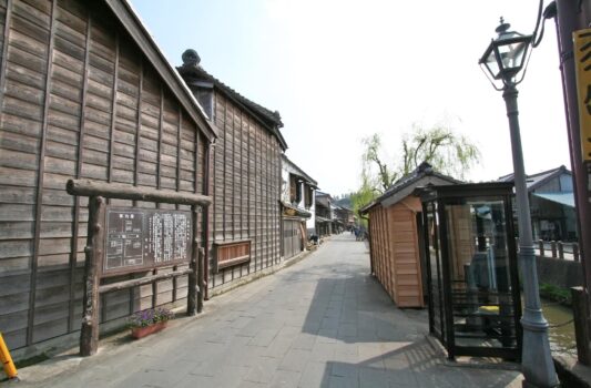 佐原の町並み　千葉の風景