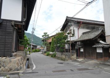 旧中山道　和田宿　長野の風景