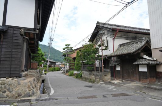旧中山道　和田宿　長野の風景