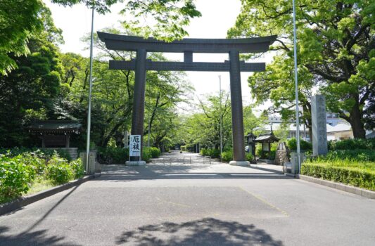 愛知縣護國神社 名古屋の神社 愛知の風景