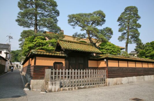 倉敷の町並み　岡山の風景