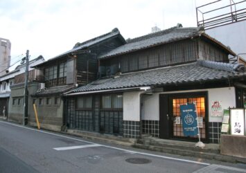 蔵の町　栃木市の風景　栃木の町並み　夏の栃木の風景