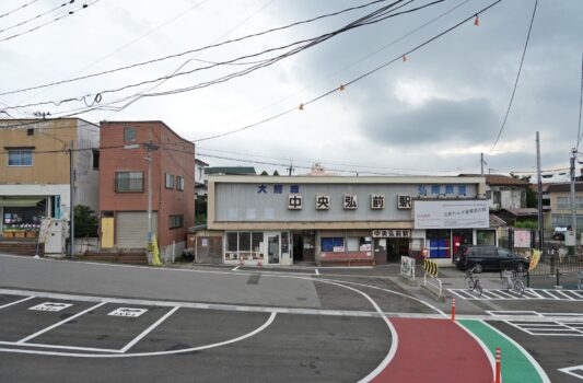弘南鉄道大鰐線「中央弘前駅」　青森の風景