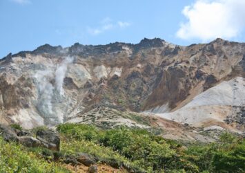 恵山　函館の風景　北海道の山　北海道の風景