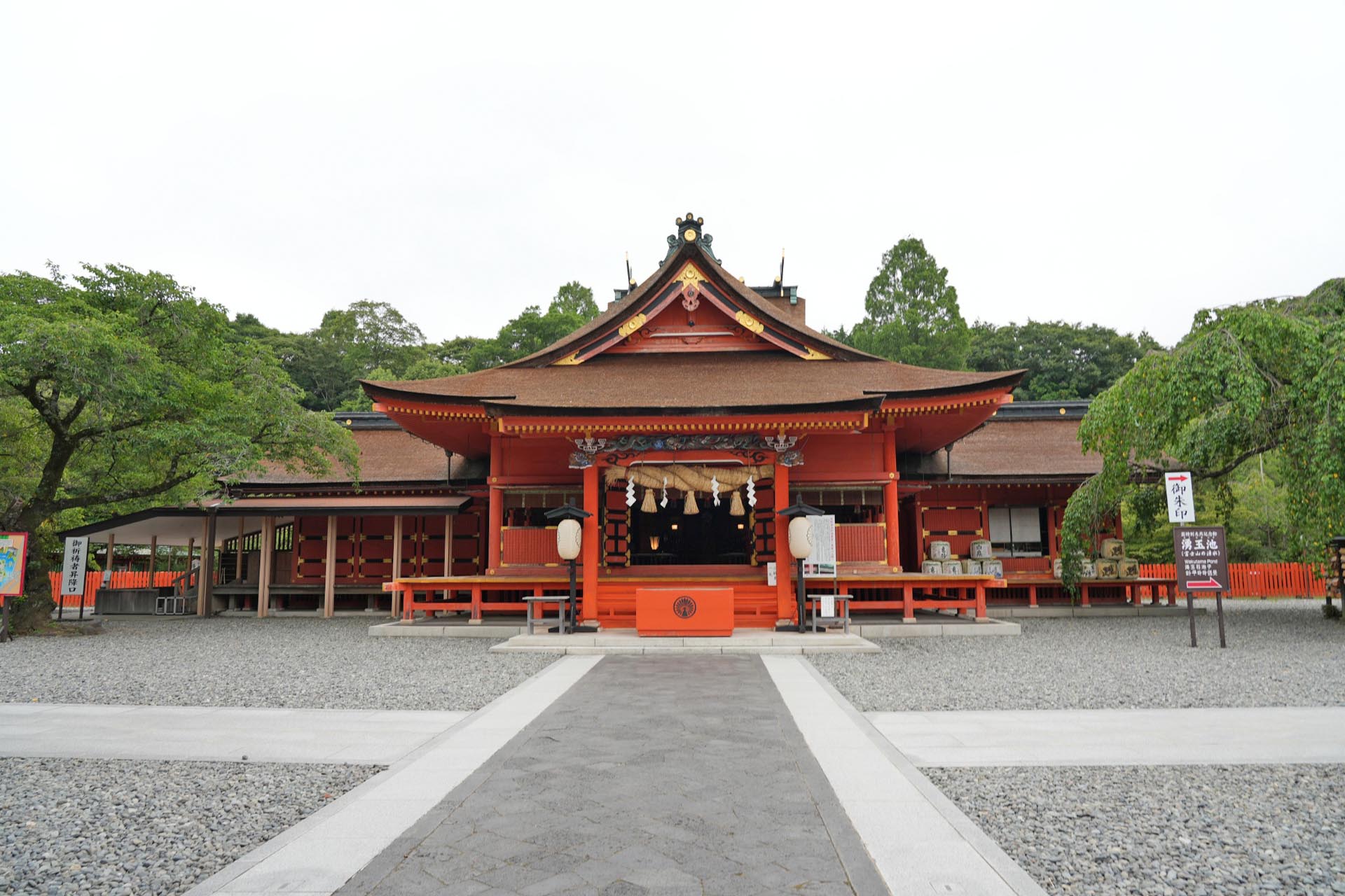 富士山本宮浅間大社　静岡の風景