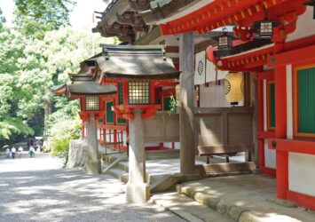 石上神宮　奈良の神社　奈良の風景