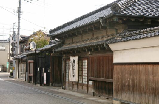 栃木の伝統的な古い町並み　嘉右衛門町　栃木の風景