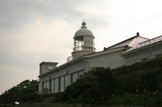 美保関灯台　島根の灯台　島根の風景