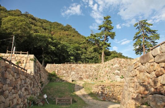 鳥取城　鳥取の城　鳥取の風景