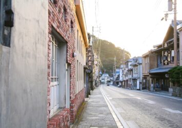 有田の伝統的な街並み　佐賀の風景