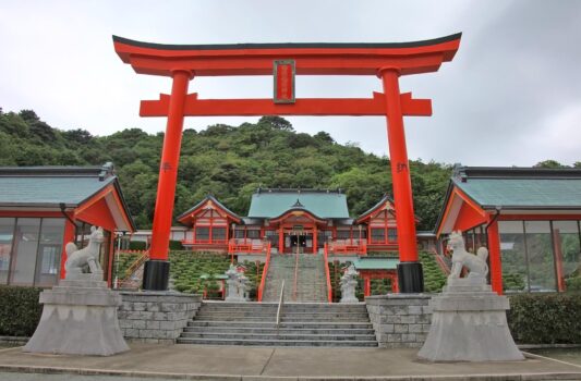 福徳稲荷神社　山口の神社　山口の風景