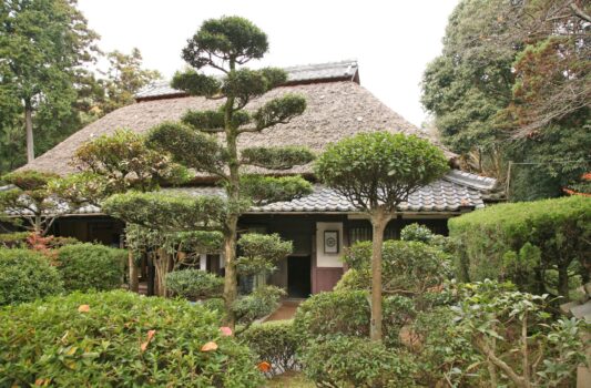 伊賀の忍者屋敷　三重の風景