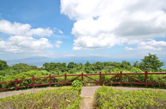 錦江台展望公園　桜島のある風景　鹿児島の風景