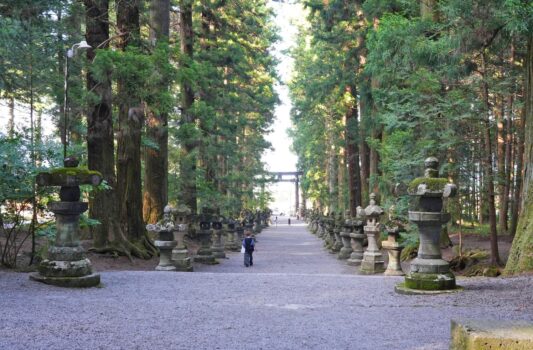 北口本宮冨士浅間神社　山梨の神社　山梨の風景