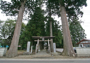 水神社　大仙市　秋田の神社　秋田の風景