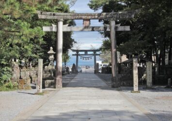 久礼八幡宮　高知の神社　高知の風景