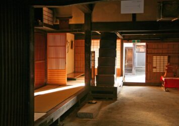 勝川家住宅　岐阜の伝統的な家屋・建物　岐阜の風景