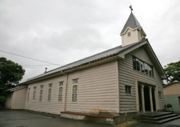 貝津教会　長崎の風景