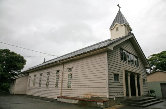 貝津教会　長崎の風景