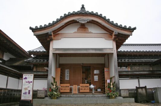 年末の篠山城　年末の兵庫の風景