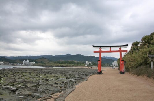 青島神社の鳥居　宮崎の風景