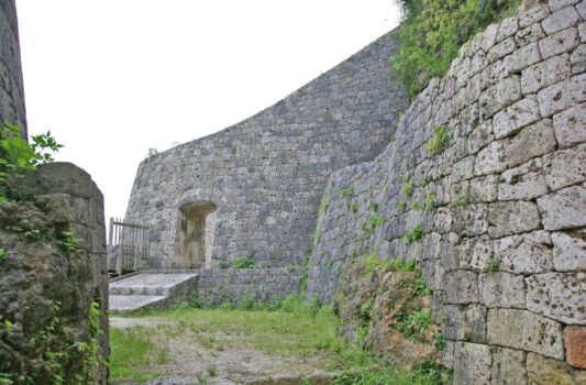 浦添城跡　沖縄の城　沖縄の風景